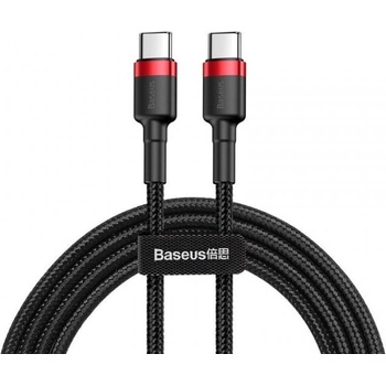Baseus Cafule Cable USB-C PD 2.0 QC 3.0 60W - 1m - ЧЕРВЕН -- RED