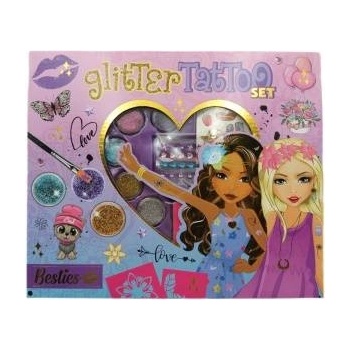 Legind Glitter tattoo set (30x25cm) - 5 colors