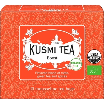 Kusmi Tea Зелен чай BOOST, 20 муселинови пакетчета, Kusmi Tea (KUSMI21634A1120)