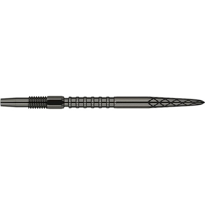 Náhradné hroty na steel šípky TARGET Swiss Point, DS Surge kovové, 30mm, čierne - 3ks