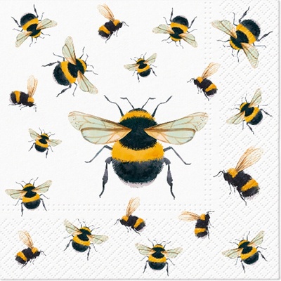 PAW Obrúsky L Dancing Bees 33x33cm