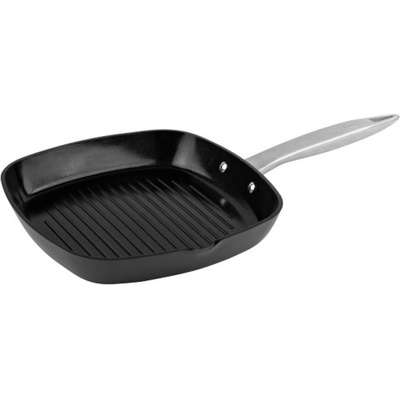 Zyliss cook ultimate pro ceramic - Индукционен грил тиган с керамично покритие - 26 х 26 см (zyliss 980277)