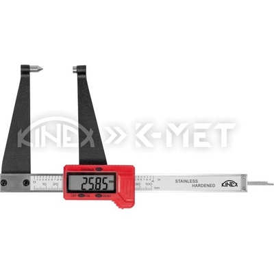 K-MET Дигитален шублер за спирачни дискове k-met 6041-35-100 - 0-100 мм, 0, 01 мм (6041-35-100)