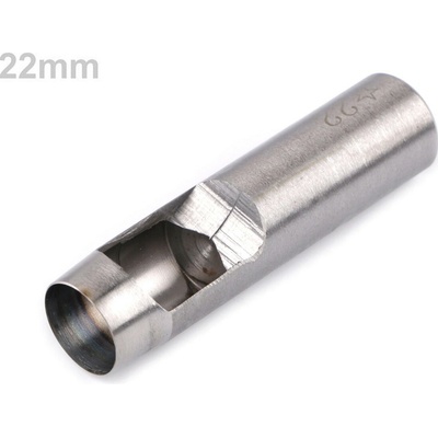 Výsečník / děrovač na látky Ø14;17;18;19;20;22 mm nikl 1 ks