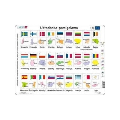 TACTIC Ukladanka European Union - Flags, capitals