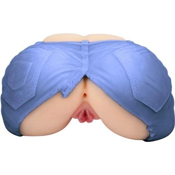 Mistress Вагина и анус Кибер кожа - Мастурбатор "jeans short" 21 х 20 см