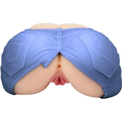 Mistress Вагина и анус Кибер кожа - Мастурбатор "jeans short" 21 х 20 см