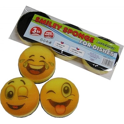 Janegal Kysucké Nove Mesto Špongia na riad Smiley 3 ks