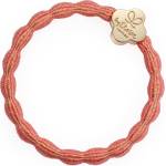 By Eloise London Metallic Gold Quatrefoil цвят Coral Pink