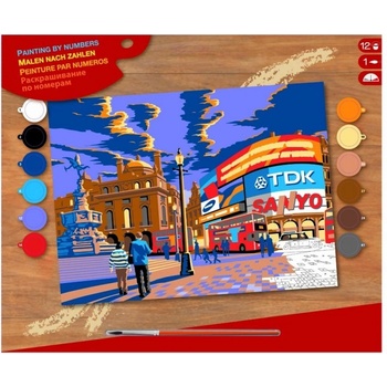 Image 1 of KSG Crafts - Рисуване по номера - голям размер "Лондон Пикадили