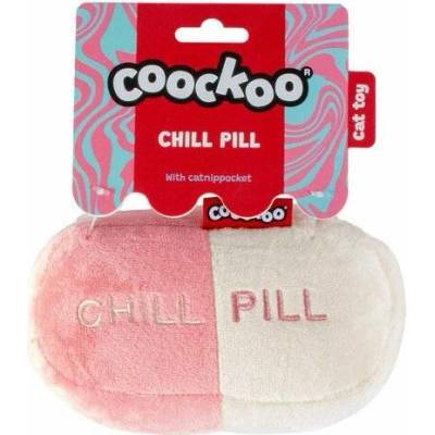 Coockoo Chill Pill vankúšik na kopanie s catnipom 16 x 7 x 9 cm