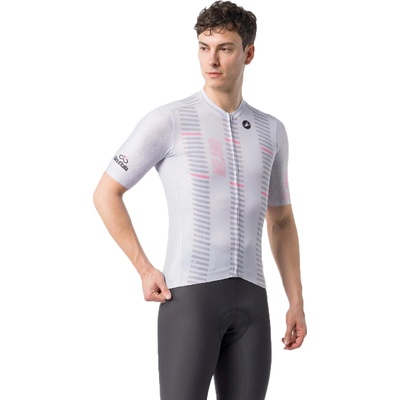 Castelli Milan Silver gray/ Rosa Giro