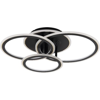 Zuma Line MS238130-BK - LED Димируема лампа LUNAR LED/55W/230V 3000-6000K черен + д. у (ZL0830)