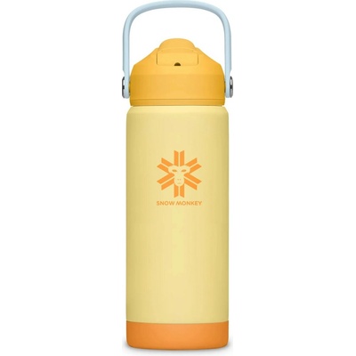 Snow Monkey dětská termoska Kids 530 ml žlutá