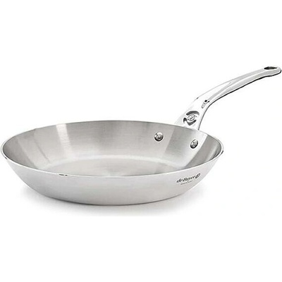 de Buyer Pánev , 3724.24 AFFINITY, nerez, průměr 24 cm, výška 4 cm, váha 1,1 kg, nedeformovatelná, rukojeť z nerezové oceli