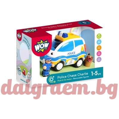 WOW Toys Полицейско преследване с Чарли wow 04050z (wowt04050z)
