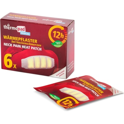 Tchibo - Hřejivé náplasti na šíji Thermopad, 6 ks