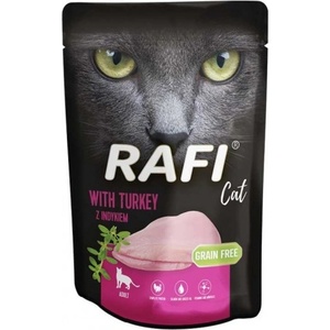 Dolina Noteci RAFI Adult CAT TURKEY - пауч за котки, с пуешко месо, 100 гр - Полша 12801158