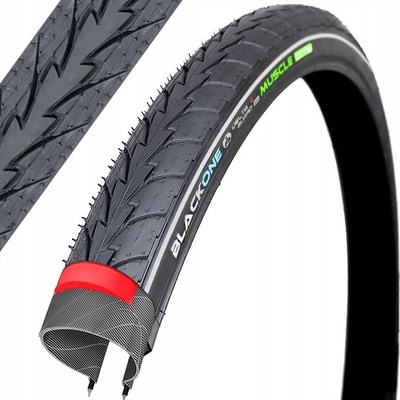 Black1 O343, rozmer kolesa 28", šírka 42 mm, hmotnosť 890 g