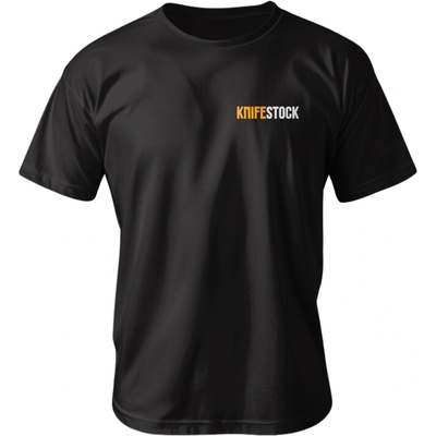 Knifestock T-shirt Small Logo Black