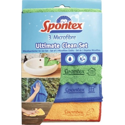 Spontex Ultimate Clean utierky mikrovlákna 3 ks
