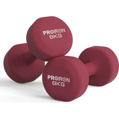 Proiron Neoprenové činky 2 x 8 kg 2 ks