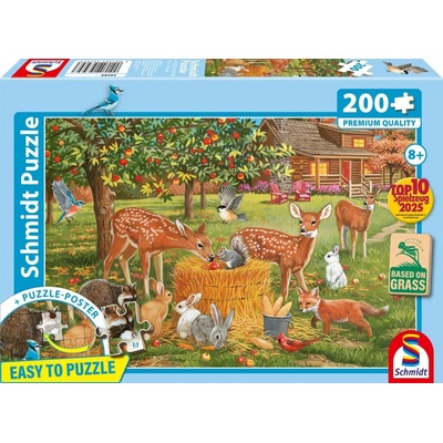 SCHMIDT Zvierací piknik 200 dielov
