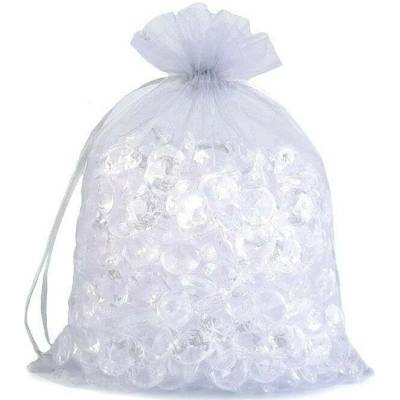 Dárkový sáček organza 20x26cm - Stříbrná Stříbrná