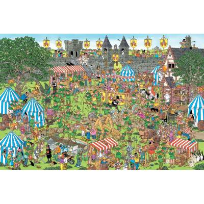 Jumbo - Puzzle Jan Van Haasteren: Festival Robina Hooda - 1 500 piese