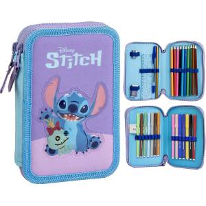 Cerda Несесер с пособия Cerda Stitch - Лилав, 2 ципа (2700001707)