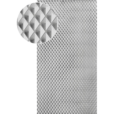Plech pozinkovaný, 2000 x 1000 x 1,2 mm, 3D vzor ihlan