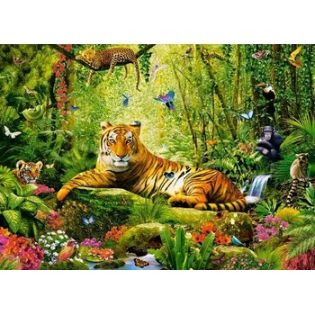 Castorland - Puzzle His Majesty, the Tiger - 260 piese