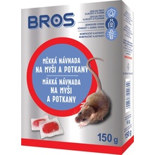 Bros návnada na myši a potkany mäkká 150 g