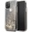 GUESS Glitter Hard Case - дизайнерски кейс с висока защита за iPhone 11 Pro (златист)