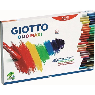 GIOTTO Маслени пастели GIOTTO Olio Maxi 11mm 48 броя 293200 (293200)