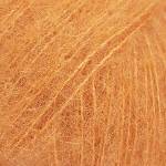 DROPS Design Brushed Alpaca Silk Uni Colour 29 Tangerine Плетива прежда (109829)