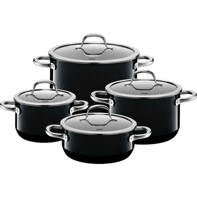 Sada hrnců Silit Passion Black 8 dílů