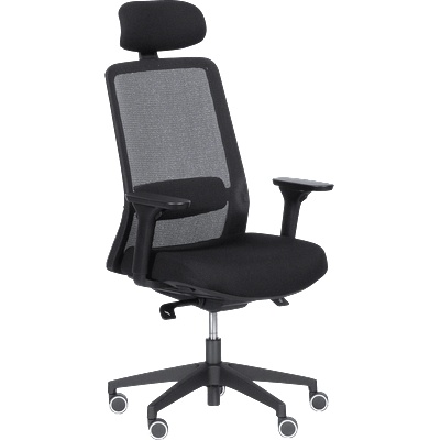 Carmen Президентски офис стол Carmen 7584 - черен (3520408)