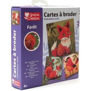 Graine Créative Graine creative Картички за бродиране ГОРСКА (750246)