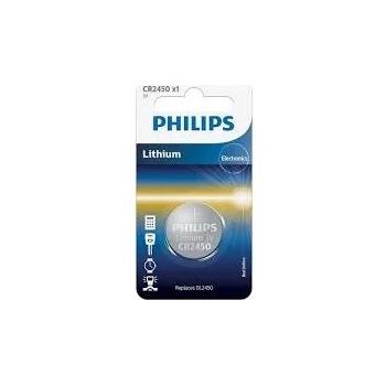 Philips CR2450/10B LITHIUM 3.0V 1-BLISTER (CR2450/10B)