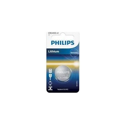 Philips CR2450/10B LITHIUM 3.0V 1-BLISTER (CR2450/10B)