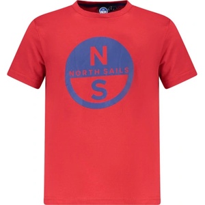 North sails Тениска с къс ръкав за деца north sails, Размер 12a, Цвят Червено (795210000_ro0230)