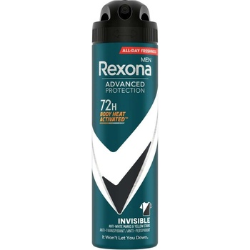 Rexona Men Advanced Protection Invisible deo spray 150 ml