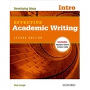 EFFECTIVE ACADEMIC WRITING Second Edition INTRO: DEVELOPING ...