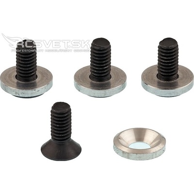 Ukončenie na hriadeľmi u sp. motora s SG hriadeľom Alu podložka a skrutka