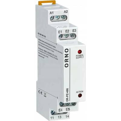 Orno Relé pro kontrolu hladiny vody pro 2 nádrže 24-240V AC/DC