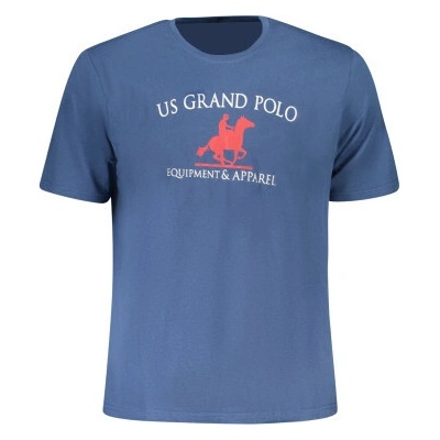 U.S. Grand stylové pánské tričko s krátkým rukávem POLO Blue