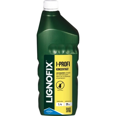 Lignofix I-profi likvidace dřevokazného hmyzu, čirý, 1 kg