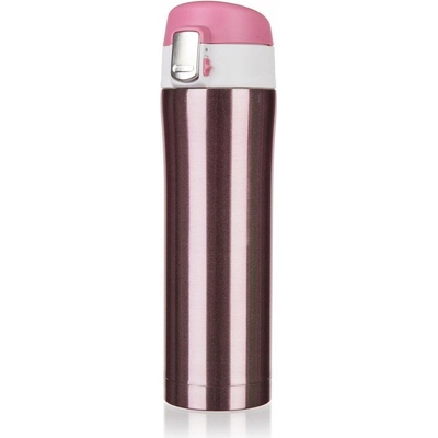 Banquet Termohrnek nerezová ocel 430 ml Bodo růžový