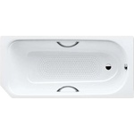 KALDEWEI Advantage - Правоъгълна вана Saniform V1 Star 332, 160x70 см, с отвори за дръжки, противоплъзгащо покритие по цялата повърхност, Perl-Effekt, бяла 134034013001 (134034013001)